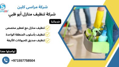 شركة تنظيف منازل أبوظبي