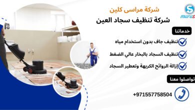 شركة تنظيف سجاد العين